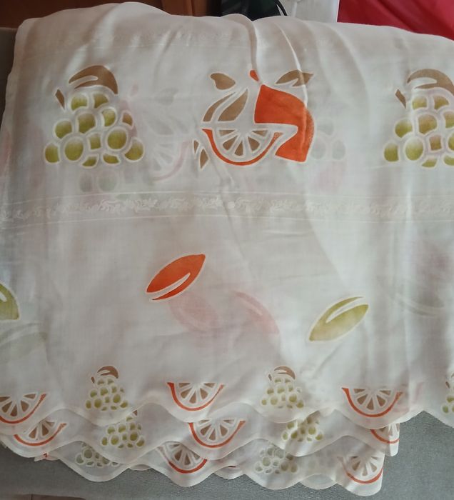 Par de cortinados de cozinha