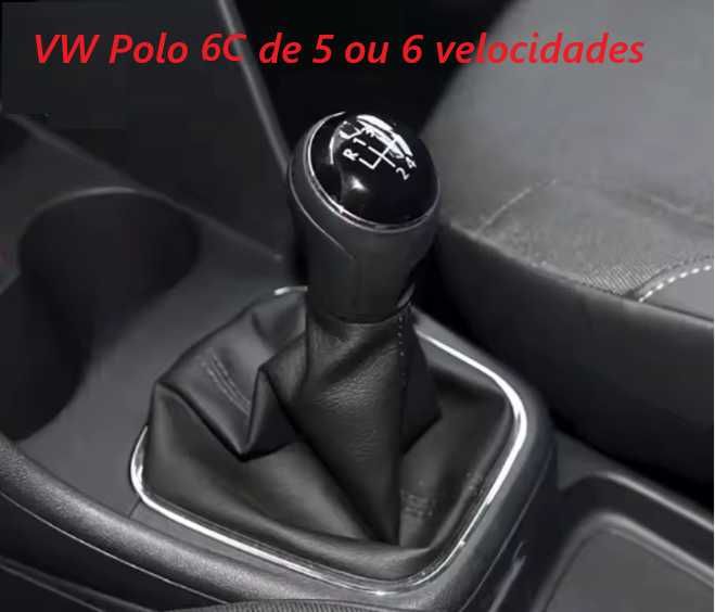 Moca alavanca punho velocidades Vw Polo 6C 2014 a 2017  NOVA