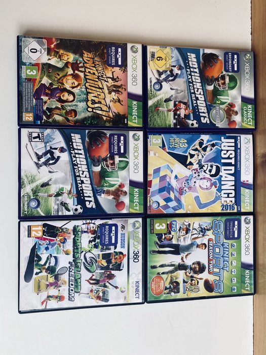 Диски для Xbox 360 — понад 50 ігор, у гарному стані,