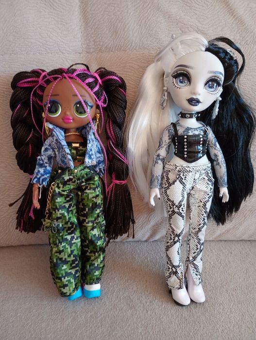 2 lalki:  L.O.L. Surprise / Rainbow High Shadow