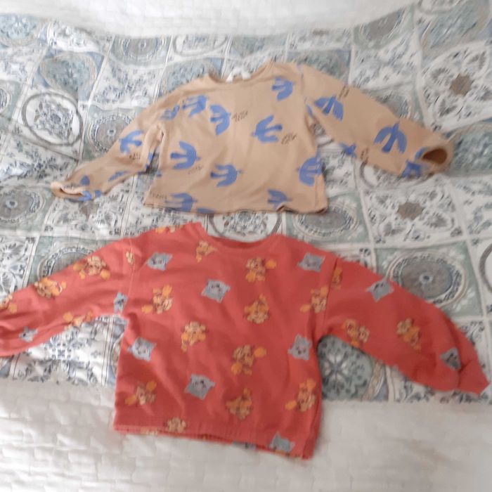 Sprzedam 3 bluzy dla dziewczynki 104