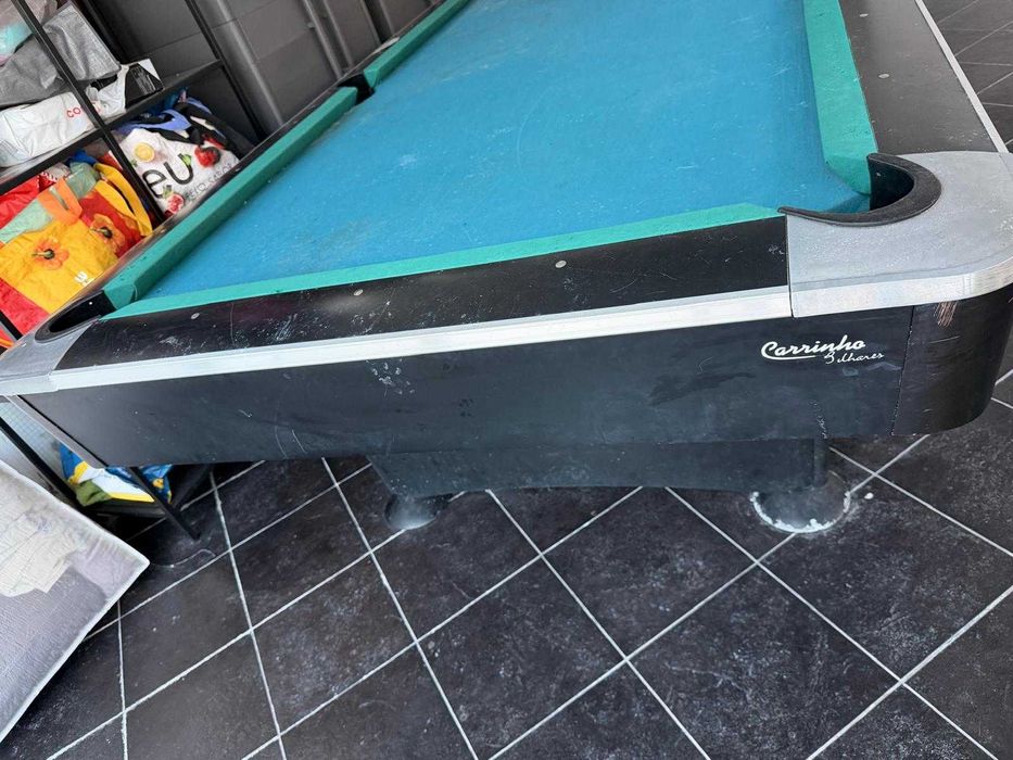 Mesa de snooker carrinho 3 lhares