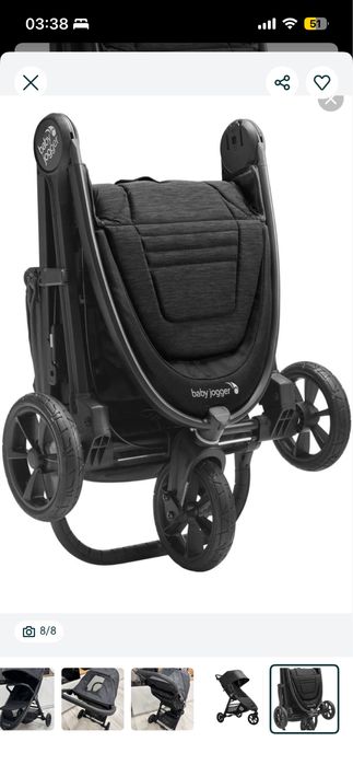 Zielony Baby jogger city mini gt 2