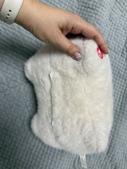 Інтерактивна іграшка Shantou Yisheng пухнастий котик Fluff pets Білий з рожево-блакитними вушками