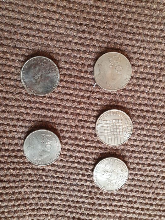 Moedas comemorativas 25 escudos