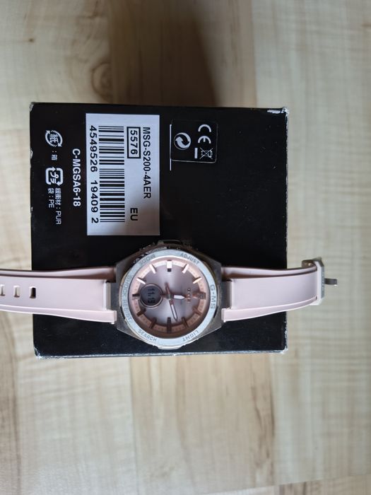 Zegarek Baby-G G-MS Metal Bezel Limited MSG-S200-4AER  Though Solar