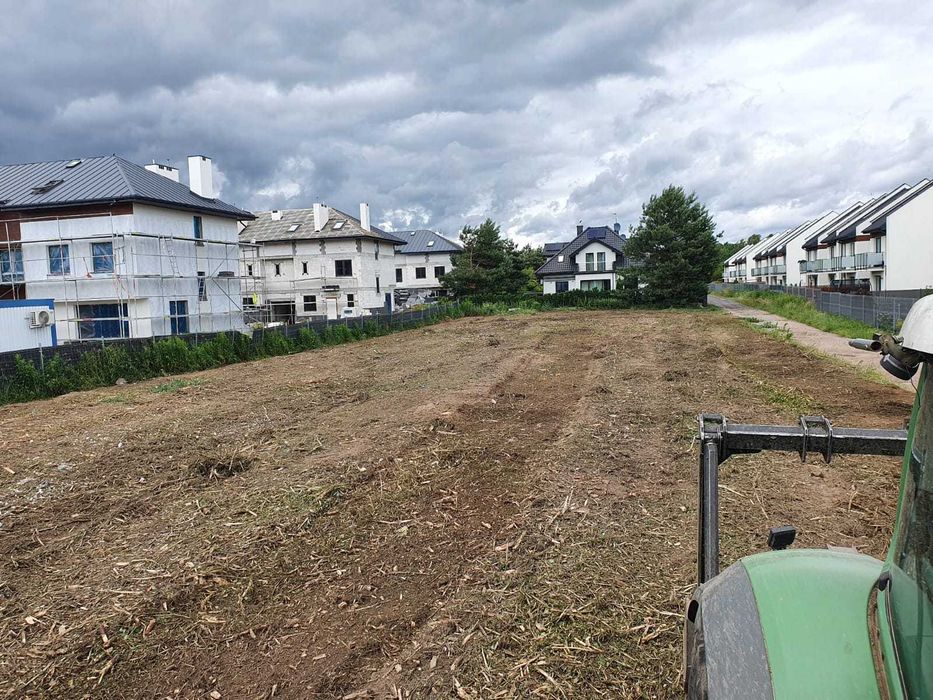 Mulczowanie karczowanie wycinka czyszczenie mulczer leśny frezowanie