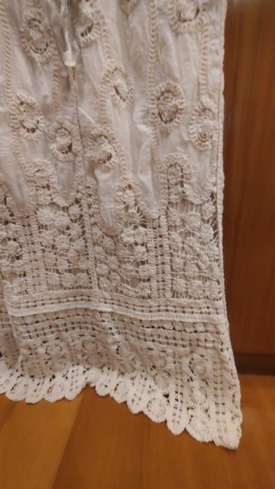 Saia feminina com renda