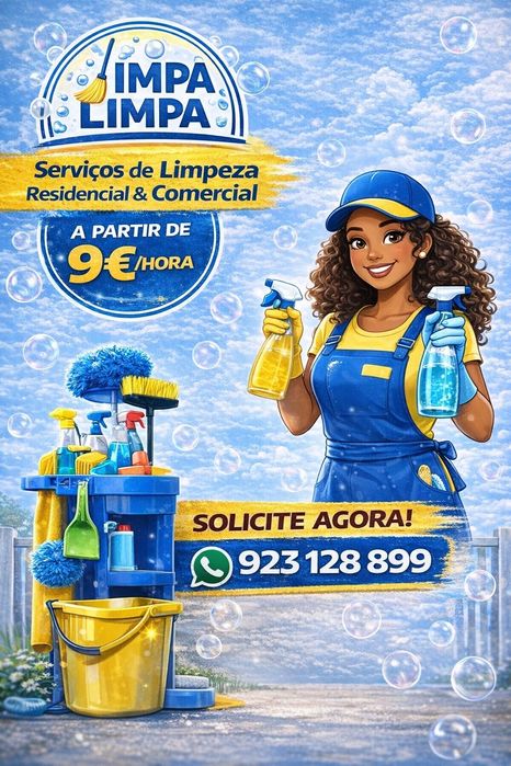 Limpeza profunda e comercial