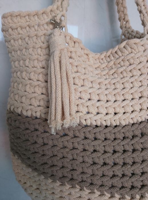 Torba worek ręcznie robiona