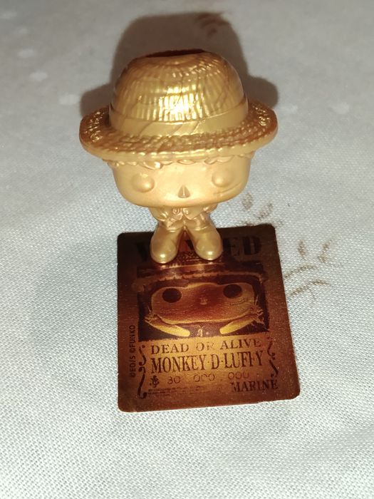 Luffy Dourado POP Funko