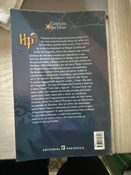 Livro Harry potter