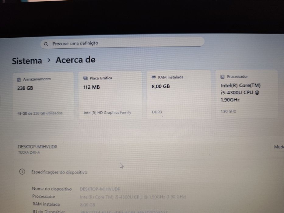 Toshiba Tecra Z40-A-113 I5/8Gb/256GB