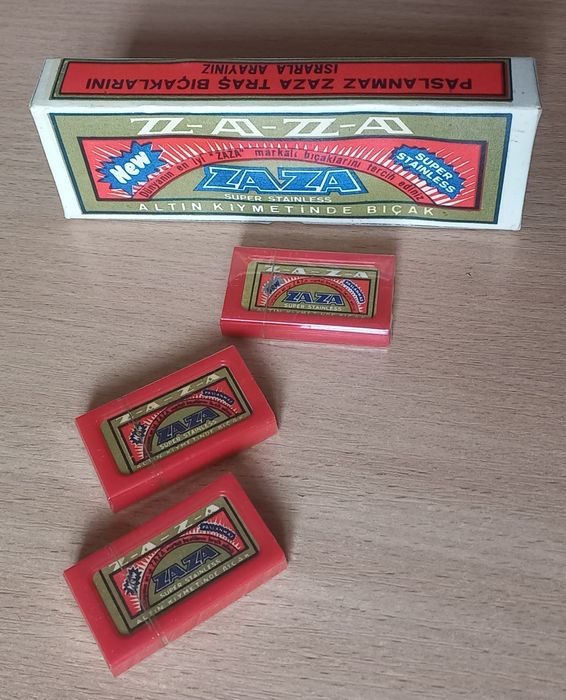 Вінтажні леза Gillette Za-Za Rockwell