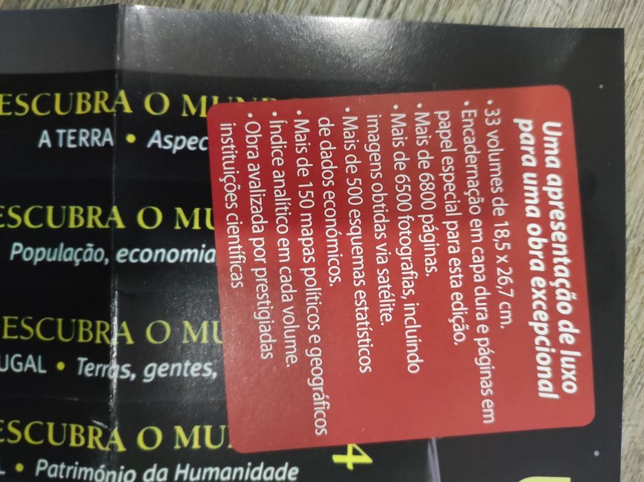 Coleção completa "Descubra o mundo" 33 volumes