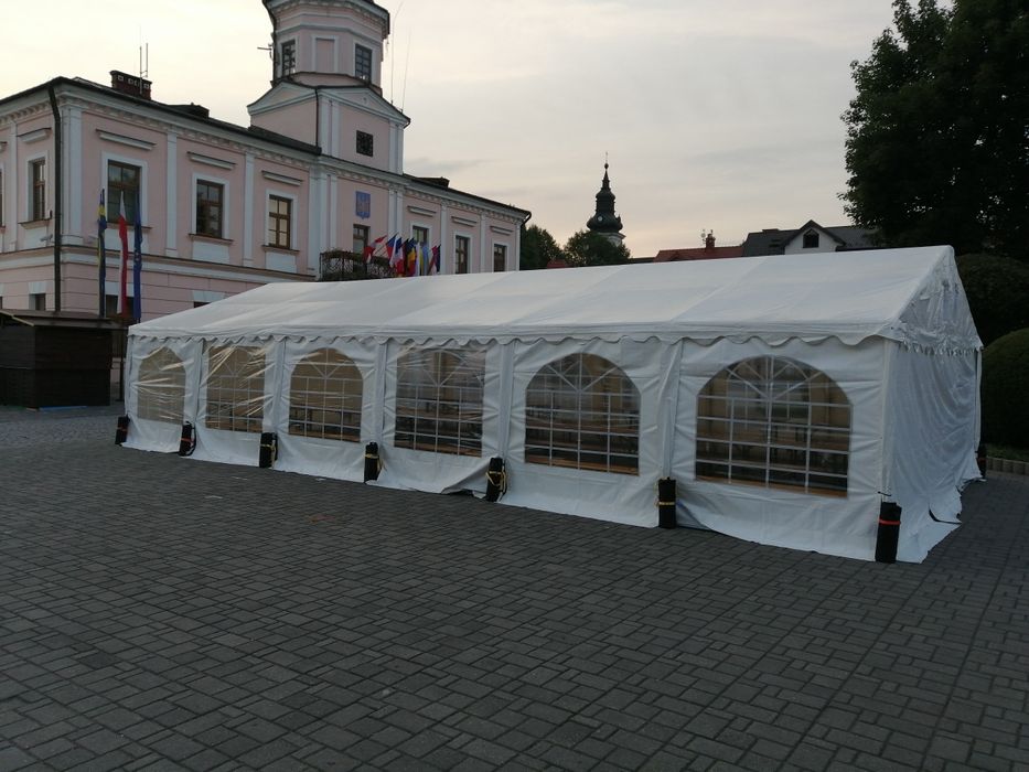 Namioty ławki stoły wynajem obsługa imprez plenerowych