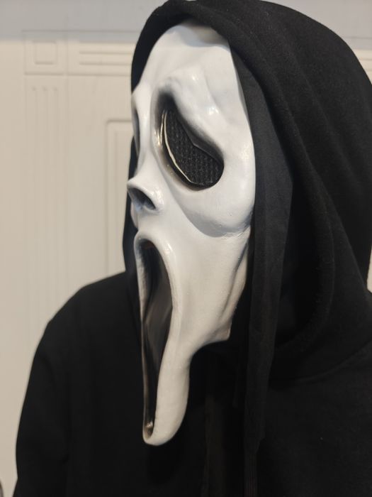 Маска на хэллоуин ghost face крик латекс