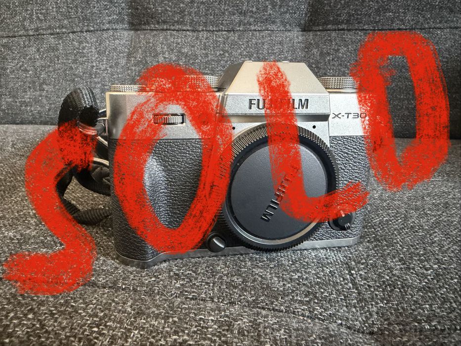 Aparat Fujifilm X-T30II (srebrny) - GWARANCJA i GRATISY.