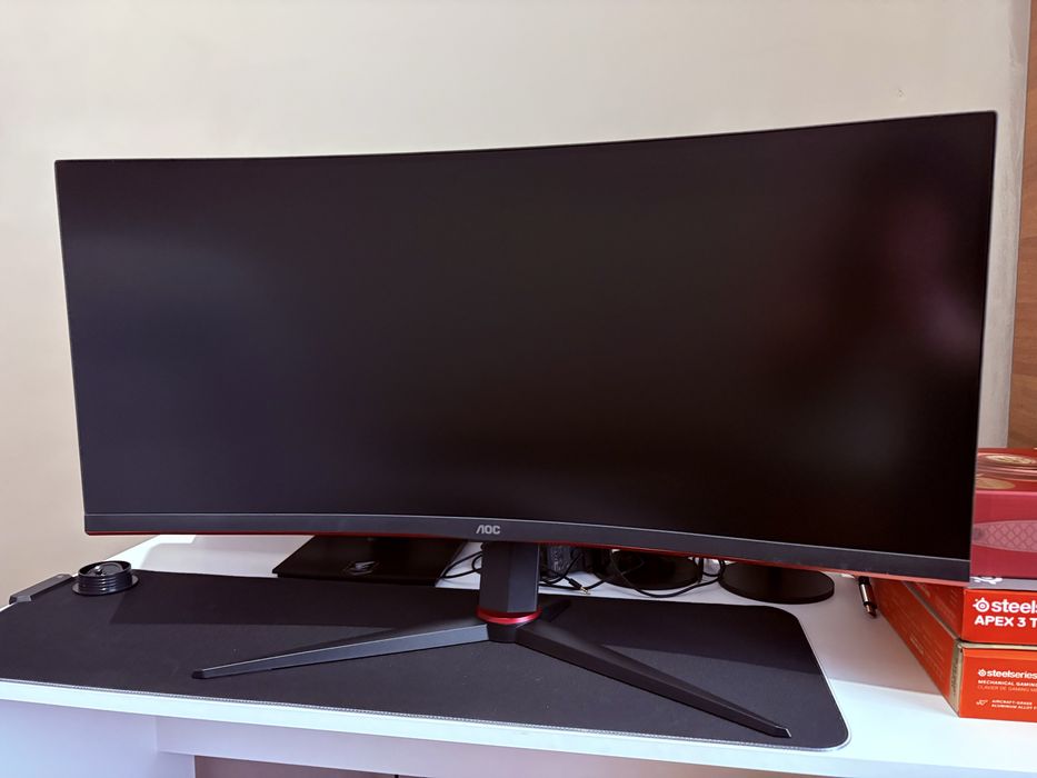 Monitor AOC 144HZ CU34G2X 3440x1440p Ultrawide Ideał Gwarancja