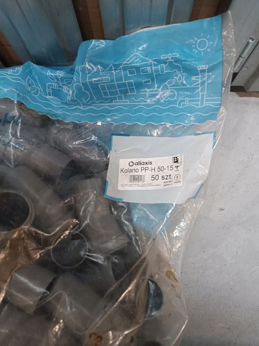 Kolano fi 50-15 stopni 50sztuk