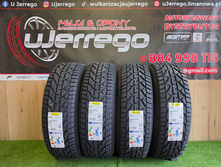 Koła zimowe HYUNDAI KONA 16x5x114,3 - Kormoran Snow 205/65/R16 + TPMS