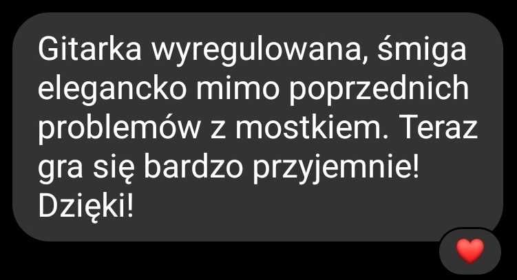 Twoja gitara może grać lepiej! Serwis, regulacja, doradztwo i inne!