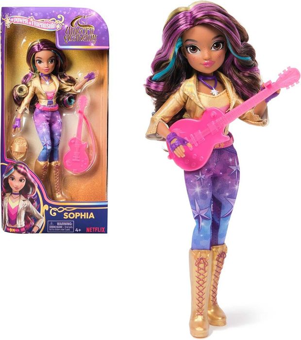 Уцінка, пошкоджена упаковка. Лялька Unicorn Academy Sophia Doll with Guitar Софія з гітарою 6072669