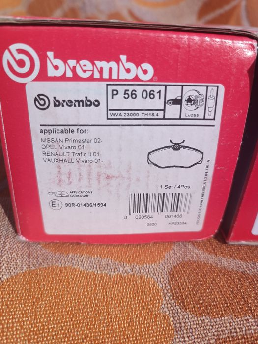 Продам тормозні колодки Рено Трафік