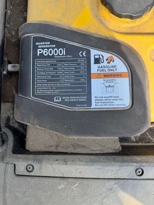 Генератор Atlas Copco Generator P6000I