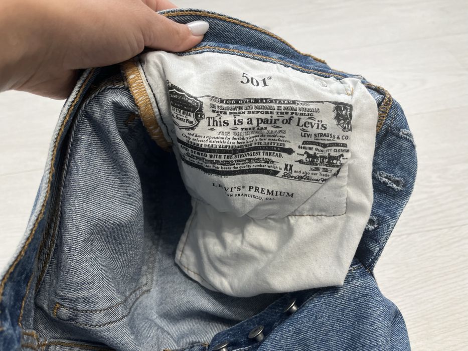 Джинси levis 501 оригінал