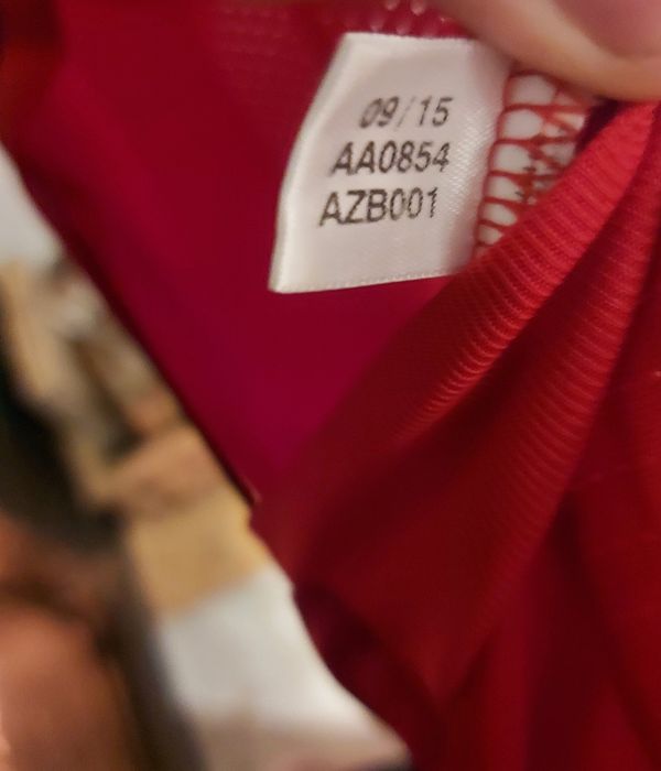 Camisola de jogo usada pelo Abel Ruiz, Seleção Espanhola