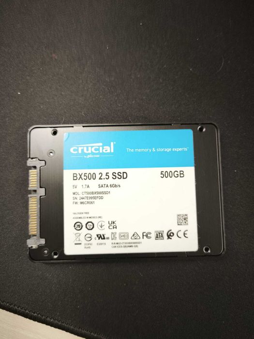 SSD Crucial 500GB