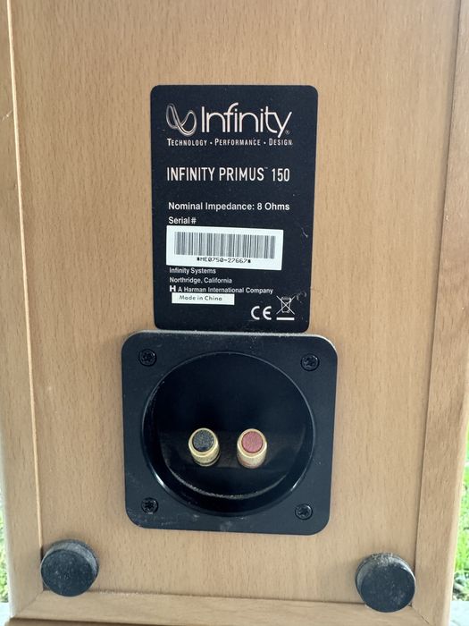 Комплект домашнього кінотеатру Infinity Primus