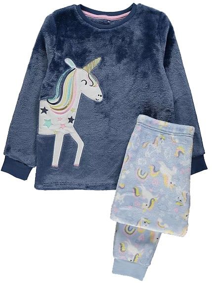 Polarowa piżama Jednorożec George 98cm