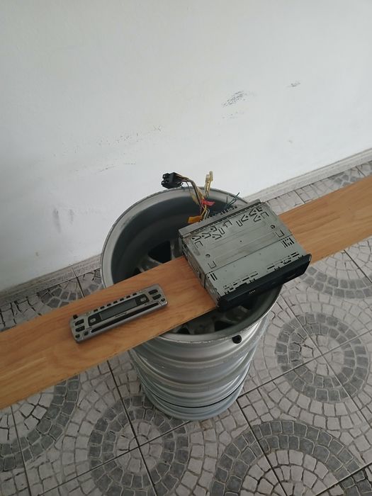 Rádio pioneer + par de  colunas