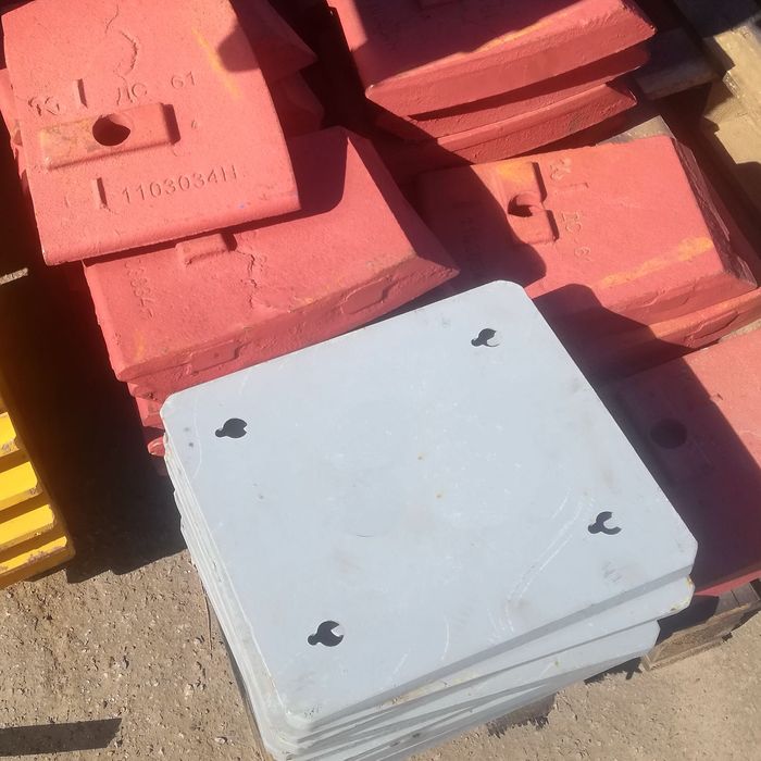 Лопатки змішувачів, стійки, броня, бронелисти до АБЗ