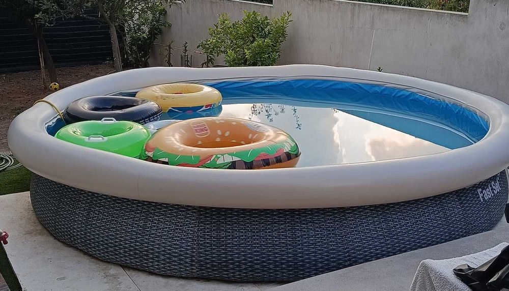 Vendo piscina redonda
