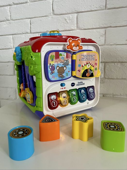 Kostka edukacyjna interaktywna zabawka Vtech Trefl