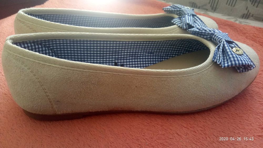 Нові балетки Esmara, розмір 39, устілка 25 см