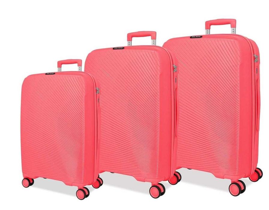 3 Malas de Viagem Roll Road (55/68/78cm - 37/72/108L) - desde 15.99€