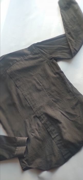 Camisa Zara Riscas Slim Fit L