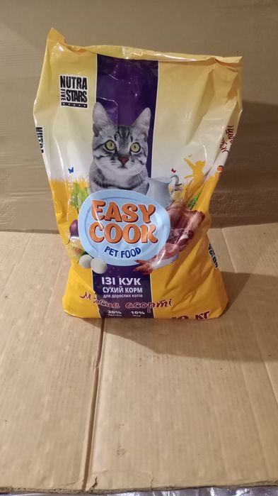 Корм для котов Nutra Five Stars(Нутра) «Easy Cook CAT»(Изи кук) ,Cat like и  собак  Dog like