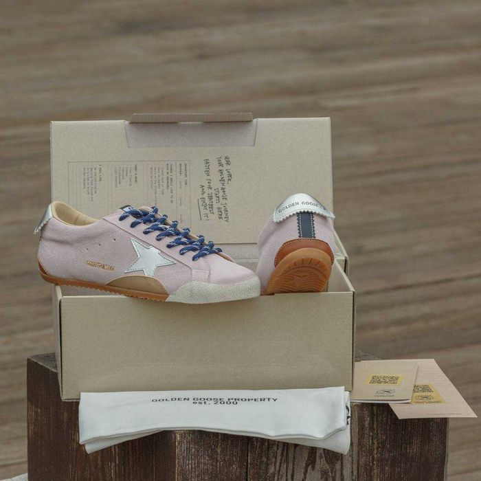 Женские замшевые кеды Golden Goose True-Star кроссовки голден гус