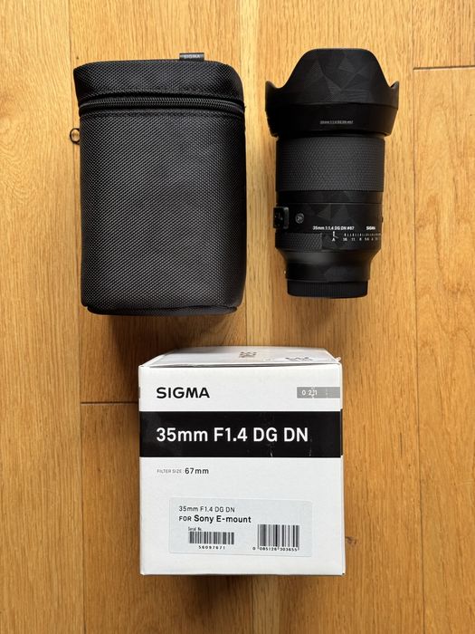 Sigma 35mm 1.4 dg dn sony FE