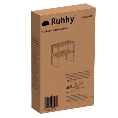 N O W E Półki Loft 2 sztuki bambus kuchenne kuchni łazienki organizer