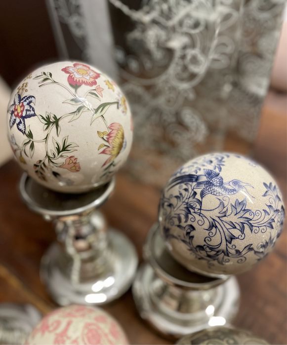 Dekoracyjne kule ceramiczne, wyjątkowa dekoracja