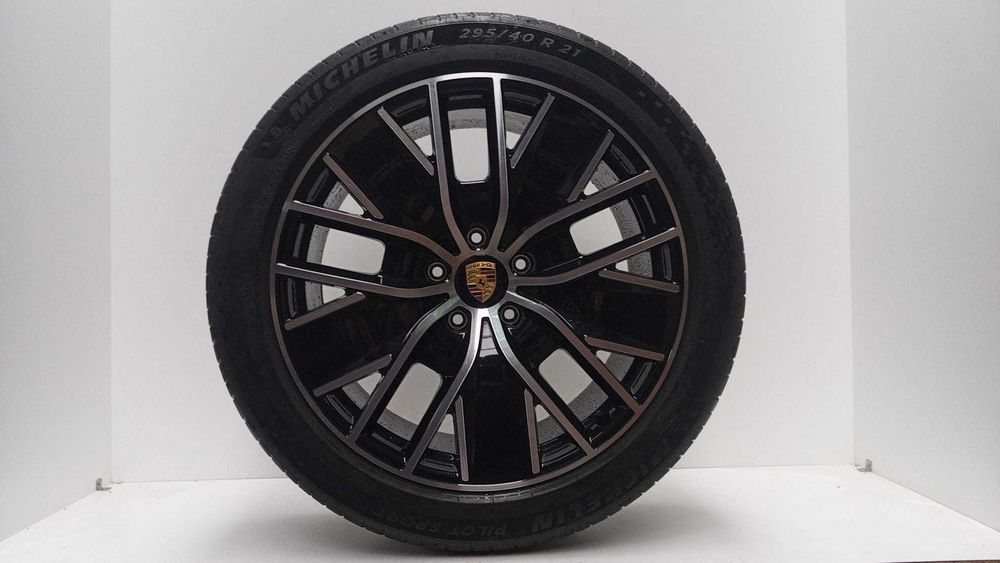 Conjunto 4 Jantes 21" 5x130 e Pneus Porsche MACAN (JRKOEMACAN_215X130)