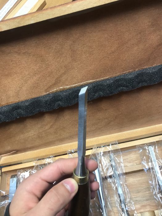 conjunto de goivas para marcenaria