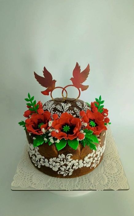 Коровай української святковий
