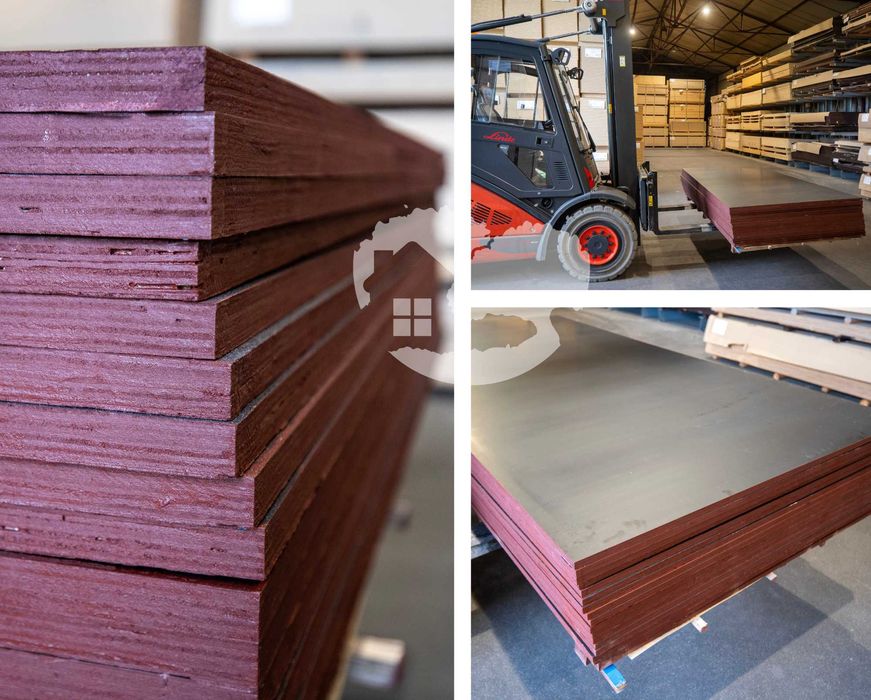 Sklejka szalunkowa topolowa 20mm 1250×2500 chińska szalunki budowlana